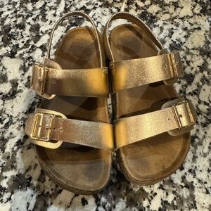 Gold Sandals